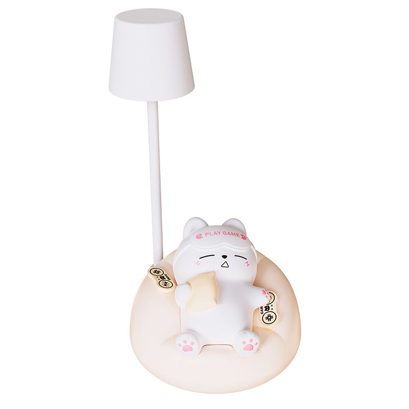 잠자는 고양이 수면등